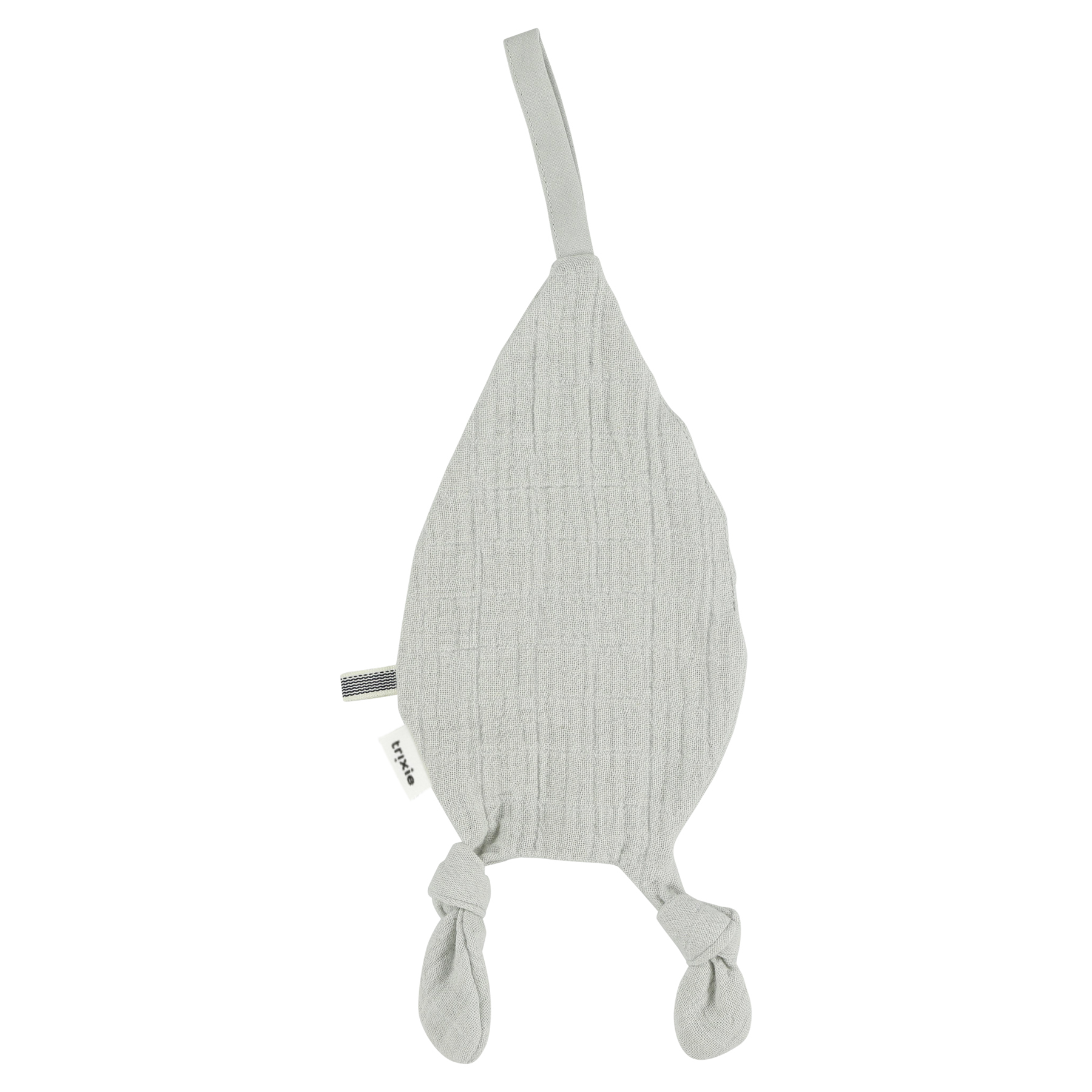 Doudou attache sucette - Bliss Grey